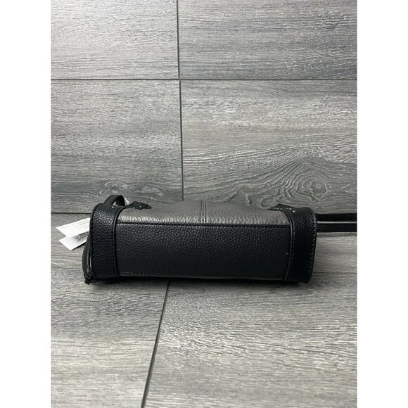 THE SAK Sanibel Crossbody Bag Women Grey Silver Black Leather In Slate Block - Picture 5 of 6